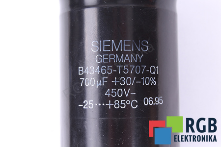 CONDENSADOR B43465-T5707-Q1 SIEMENS 700UF, 450V
