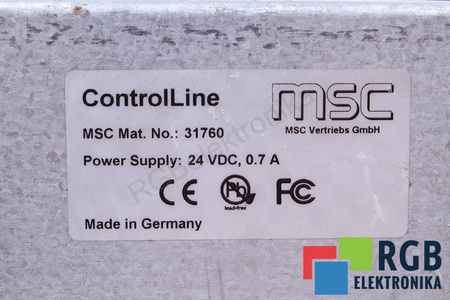 0386831 TRUMPF 31760 24VDC 0.7A