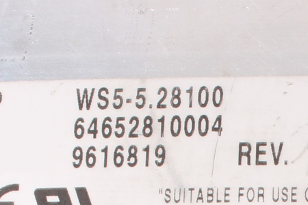 WS5-5.28100 BERGER LAHR FUENTE DE ALIMENTACIÓN