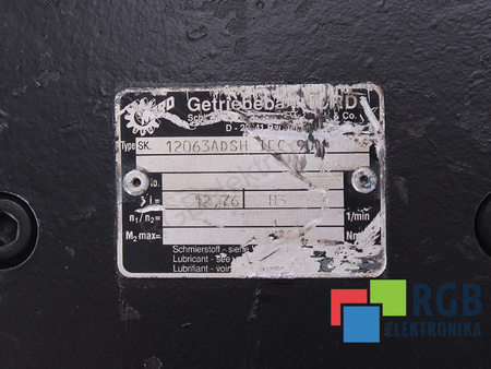 SK.12063ADSH NORD IEC90 I=12.76 ENGRANAJE