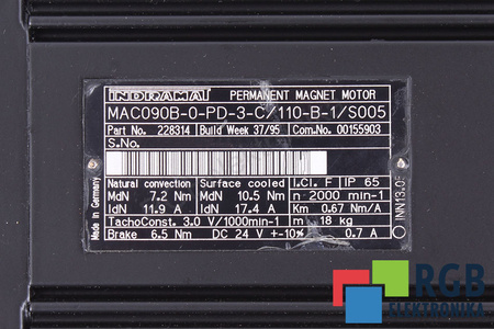 MAC090B-0-PD-3-C/110-B-1/S005 INDRAMAT R911228314