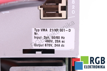 VMA21/KR001-D BOSCH 1070084284-207