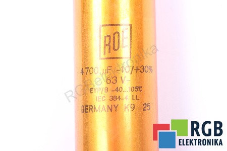 CONDENSADOR 4700UF 63V ROE