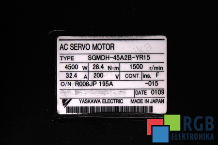 SGMDH-45A2B-YR15 YASKAWA