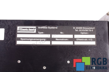 65WKS-M310/22-V3 SEIDEL AVERIADO - PARA PIEZAS