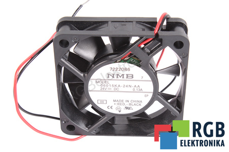 06015KA-24N-AA NMB TECHNOLOGIES 60X60X15MM, 24V VENTILADOR