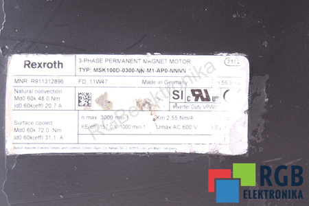 MSK100D-0300-NN-M1-AP0-NNNN REXROTH ESTATOR