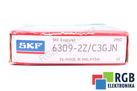 6309-2Z/C3GJN SKF 15000RPM, 7500RPM, 45X110X25MM, 55.3KN, 31.5KN RODAMIENTO