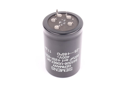 CONDENSADOR B43306-U0667-M1 SIEMENS 660UF, 400VDC