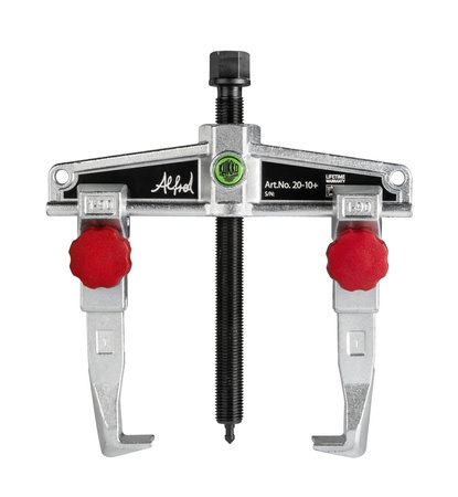 EXTRACTOR UNIVERSAL DE 2 GARRAS 20-10 KUKKO PARA 130 MM RANGO DE SUJECIÓN 100 MM PROFUNDIDAD DE SUJECIÓN
