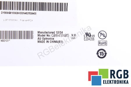 G084SN05 V.8 AUO MATRIZ LCD