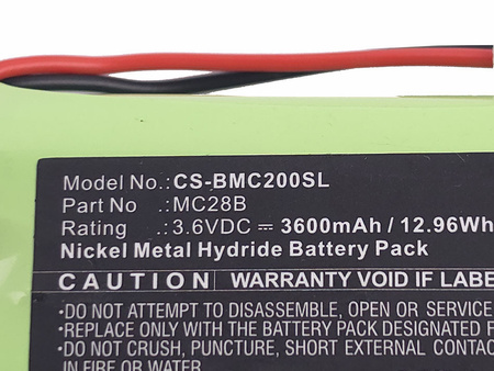 CS-BMC200SL SHENZHEN HENZENS TECHNOLOGY MC28B 3.6VDC 3600MAH/12.96WH