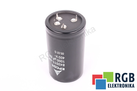 CONDENSADOR B43511-A9108-M7 EPCOS 40/085/56 1000UF, 400VDC