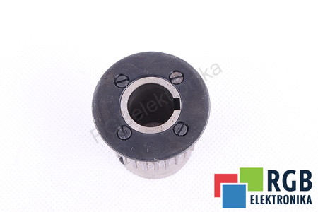 POLEA DENTADA 42X38MM CORREA 24MM EJE 19MM CHAVETERO 5X2MM Z=27