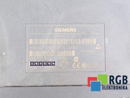 6ES7416-2XK00-0AB0 SIEMENS SIMATIC S7-400