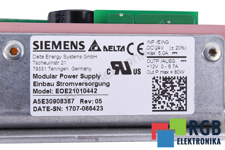 A5E30908387 SIEMENS EOE21010442 FUENTE DE ALIMENTACIÓN PARA PC
