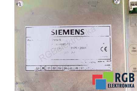GB602-OP43G-H880-A1 SIEMENS PUSH BUTTON PANEL PP012-S TECLADO