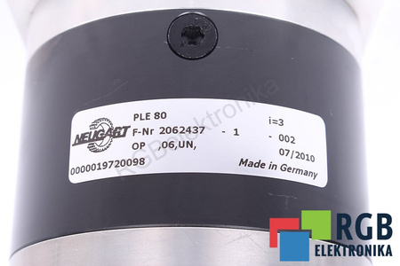 PLE80 NEUGART I=3 ENGRANAJE