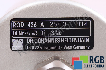 ROD426.A2500 HEIDENHAIN ID.NR.223675-07 CODIFICADOR