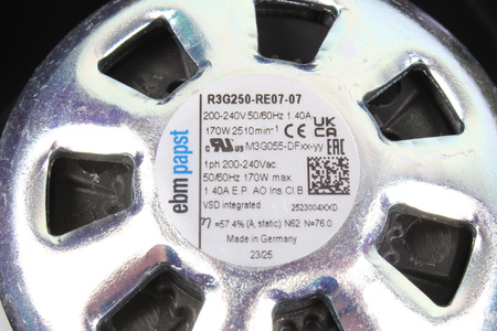 R3G250-RE07-07 EBM PAPST 230V 1.4A VENTILADOR