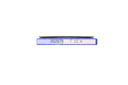 FUSIBLE CILÍNDRICO CERÁMICO 189140.10 SIBA 6.3X32MM 10SZT 500V, 10A