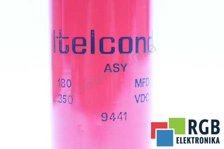 CONDENSADOR 180UF 350V ITELCOND