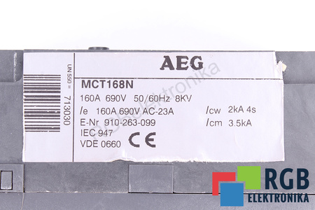 MCT168N AEG SECCIONADOR