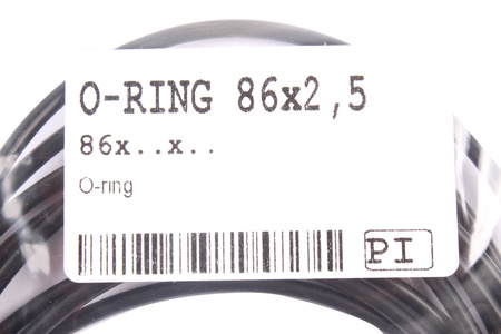 O-RING 86X2,5 NBR