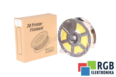 1,75MM HS PLA FILAMENT 0.5KG YELLOW FLASHFORGE TAMAÑO EXTERIOR DEL CARRETE 180MM, TAMAÑO INTERIOR DEL CARRETE 50MM, ANCHURA DEL CARRETE 45MM