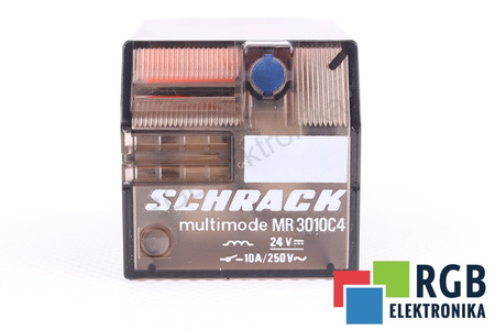 MR3010C4 SCHRACK 24VDC 250VAC 10A RELÉ