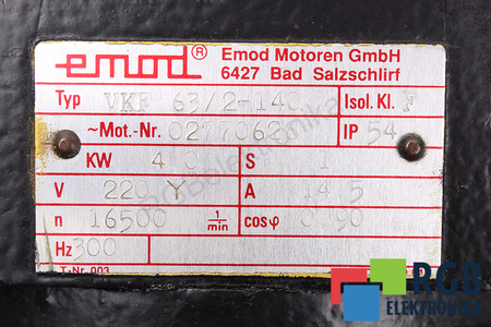 VKF63/2-140 EMOD