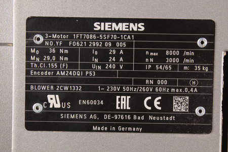 1FT7086-5SF70-1CA1 SIEMENS SIMOTICS S