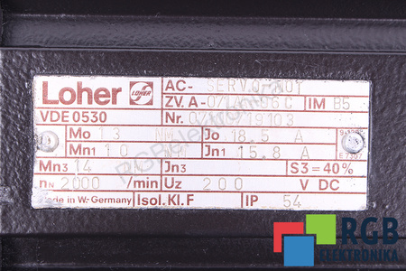 A-071AA-06C LOHER 18.5A