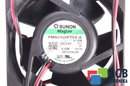 PMD2406PTVX-A.U.GN SUNON 60X60X25MM, 24V VENTILADOR
