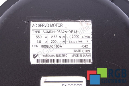 SGMDH-06A2A-YR13 YASKAWA