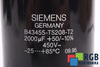 CONDENSADOR B43455-T5208-T2 SIEMENS 2000UF, 450VDC