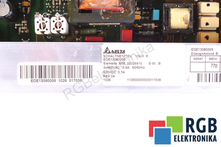 EOE13080005 DELTA A5E02026610 PARA PIEZAS