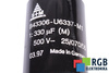 CONDENSADOR B43306-U6337-M1 S+M 330UF, 500V
