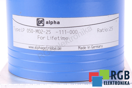 LP050-M02-25-111-000 ALPHA GETRIEBEBAU ENGRANAJE