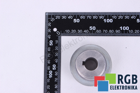 POLEA DENTADA 59X53MM CORREA 21MM EJE 19MM CHAVETERO 6X3MM Z=24