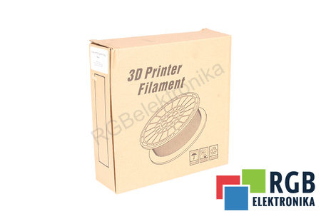 1,75MM PETG FILAMENT 0.5KG BLACK FLASHFORGE TAMAÑO EXTERIOR DEL CARRETE 180MM, TAMAÑO INTERIOR DEL CARRETE 50MM, ANCHURA DEL CARRETE 45MM