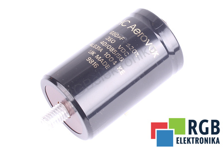 CONDENSADOR ALS31A1004KE AEROVOX 680UF, 350V