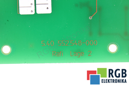 5.40552.548-000 RAFI TECLADO AVERIADO - PARA PIEZAS