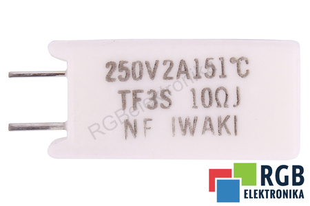 RESISTENCIA RES-10-OHM-3W-12-8-25 IWAKI TF3S 10 OHM 10OHM