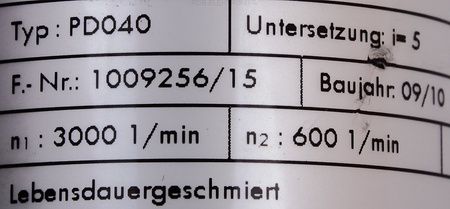 PD040 PLANETROLL I=5 ENGRANAJE
