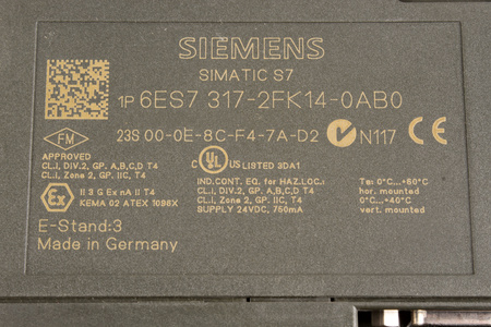 6ES7317-2FK14-0AB0 SIEMENS CPU SIMATIC S7-300