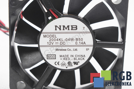 2004KL-04W-B50 MINEBEA 50X50X10MM, 12V, 0.14A VENTILADOR