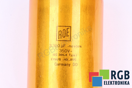 CONDENSADOR 3300UF 350VDC ROE