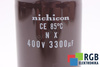 CONDENSADOR 3300UF 400V NICHICON
