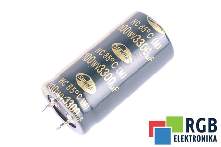 CONDENSADOR 3300UF 100V SANWHA